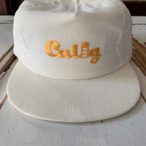Vintage NOS 1980’s Culig Corduroy Snap Back Hat