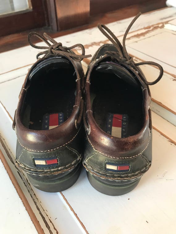 Vintage 1990’s Tommy Hifger Men’s Leather Shoes - image 3