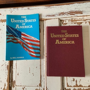 Vintage 1979 Hard Cover Book The Unites States of America