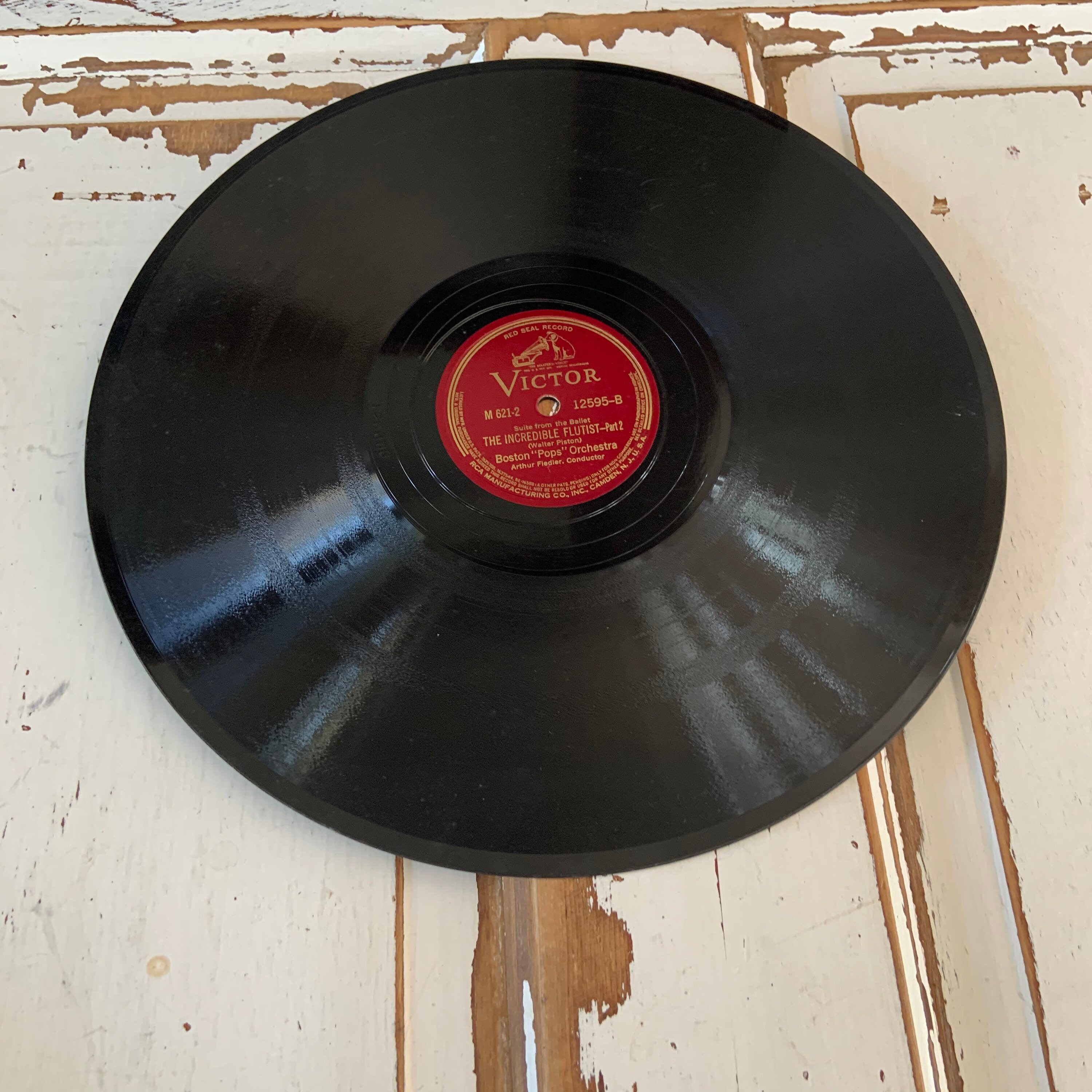 Vintage 1938 Red Seal Victor Record Set the Incredible