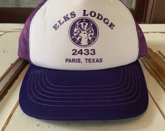 Vintage Portland Oregon Elks Lodge Hat