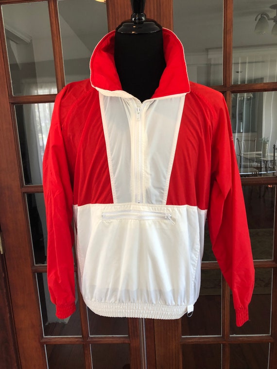 vintage 80s windbreaker Gem