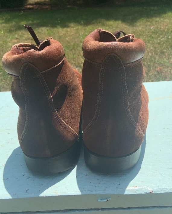 Vintage 1980’s Vannini Italian made Suede Boots - image 10