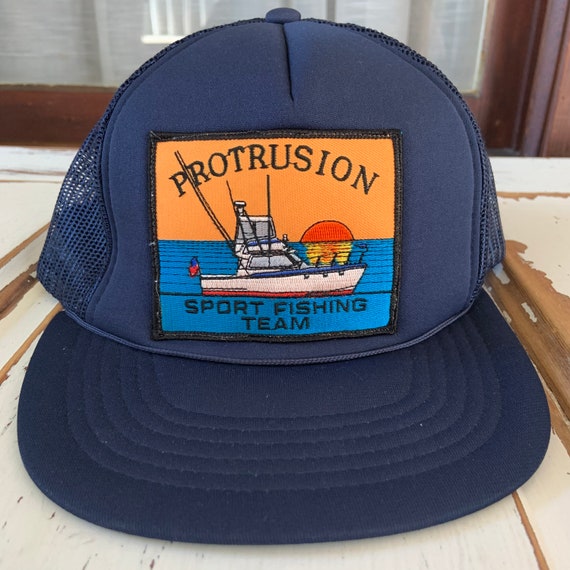 Vintage 1990s New Old Stock Protrusion Sport Fishing Team Snap