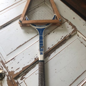 Vintage 1970’s Wooden Tennis Racket