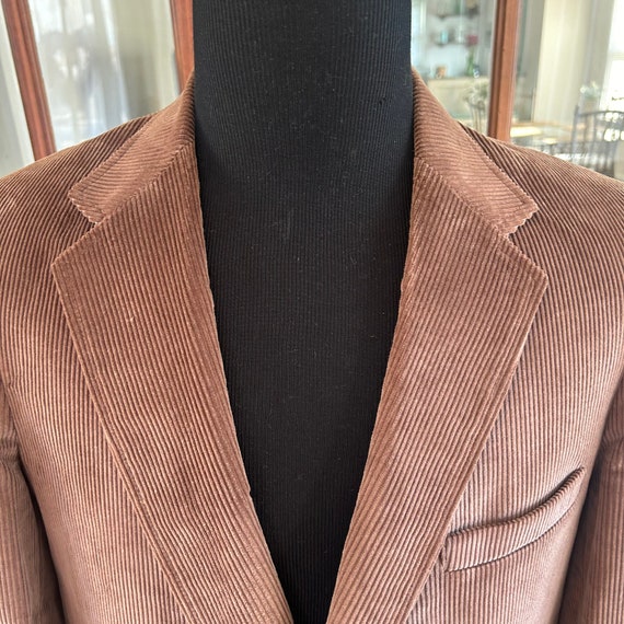 Vintage 1980's Levi Strauss Corduroy Blazer Sport… - image 3