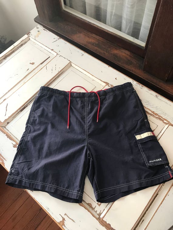 Vintage 1990’s Tommy Hilfiger Swim Trunks Bathing Suit - Gem