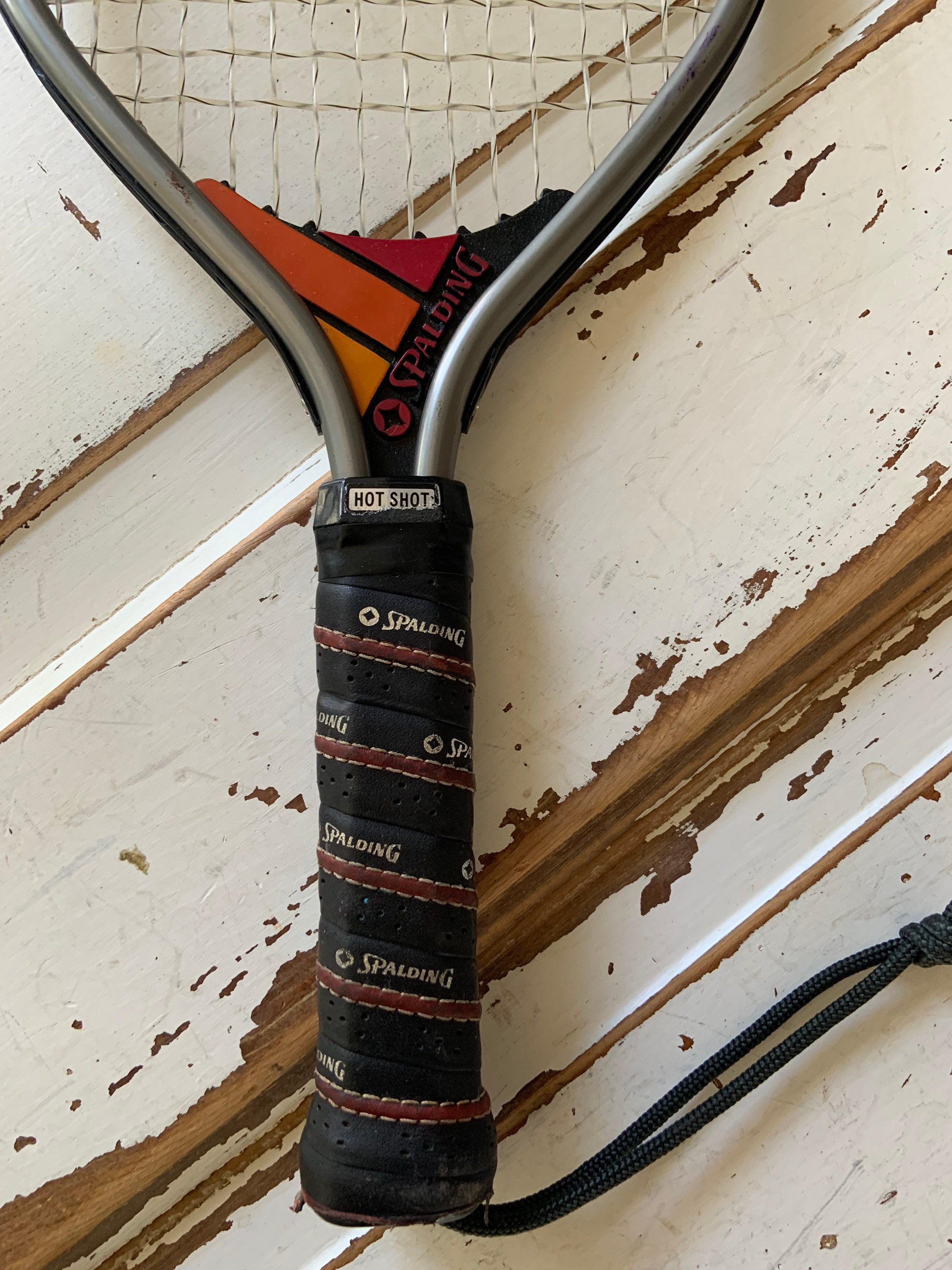 Vintage Spalding Hot Shot Racquetball Racquet 18 Inch With