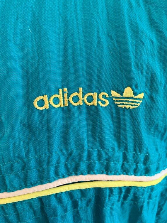 Vintage 1990’s Adidas Windbreaker Track Jacket - image 6