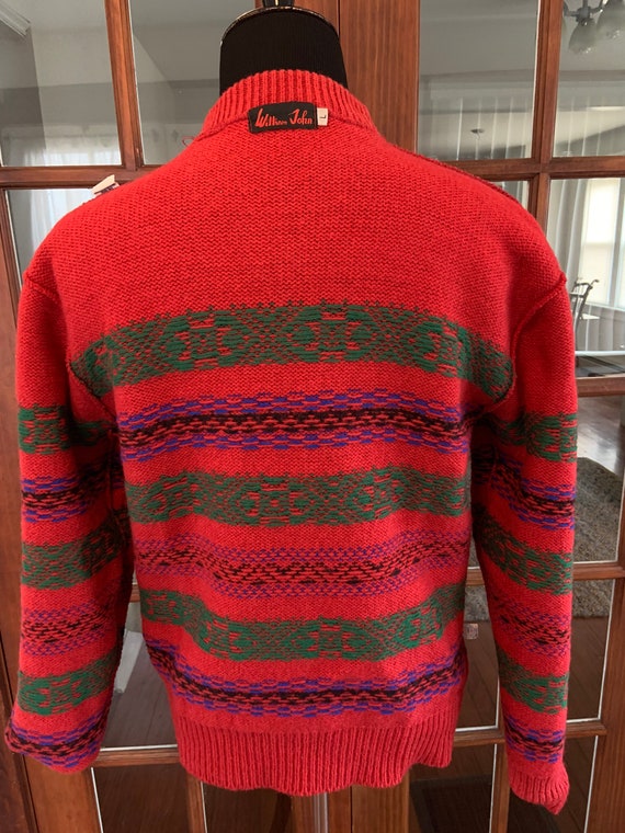 Vintage 1970’s Wool Blend William John Sweater - image 6