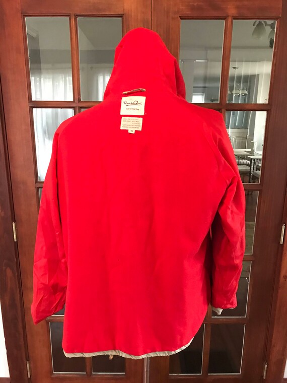 Vintage 1990’s Oscar De La Renta hooded Light Jac… - image 7