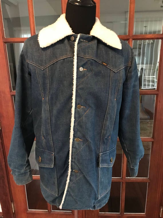 Vintage 1970’s Lee Denim Storm Rider Jacket