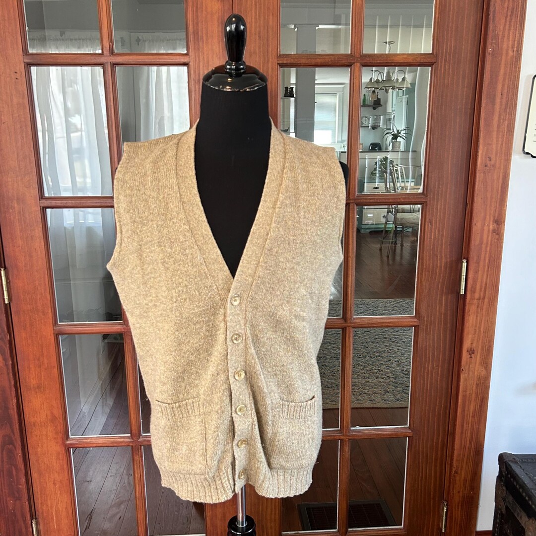 Vintage 60s 70s Puritan Wool Rockabilly Knit Cardigan Sweater - Etsy