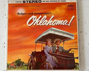 Vintage 1955 Oklahoma Vinyl Album