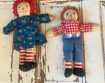 ヴィンテージ ラガディ アン アンド アンディ ポストカード #box1 ヴィンテージ ラガディ アン アンド アンディ ポストカード #box1