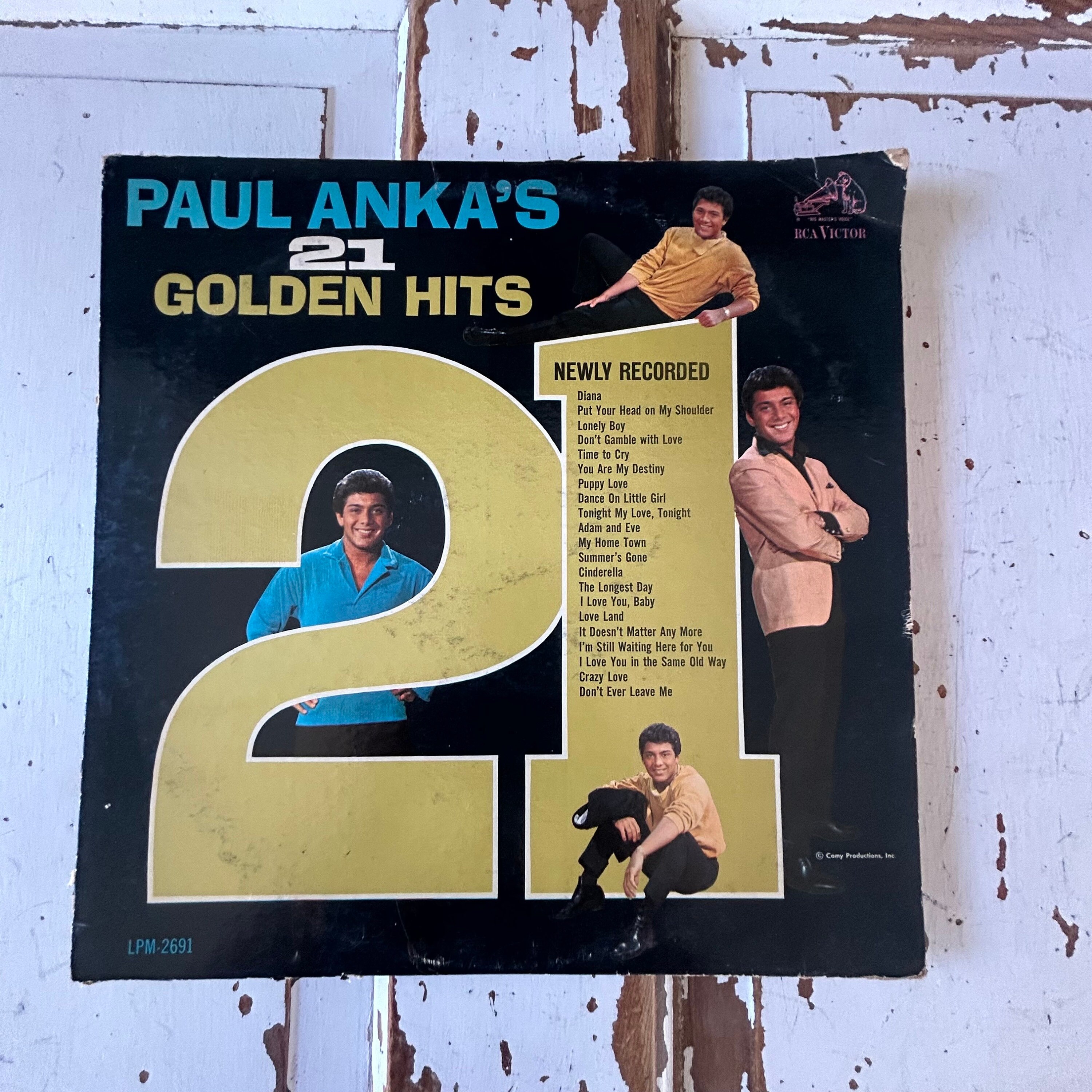 レコード PAUL ANKA'S 21 GOLDEN HITS 【公式通販】