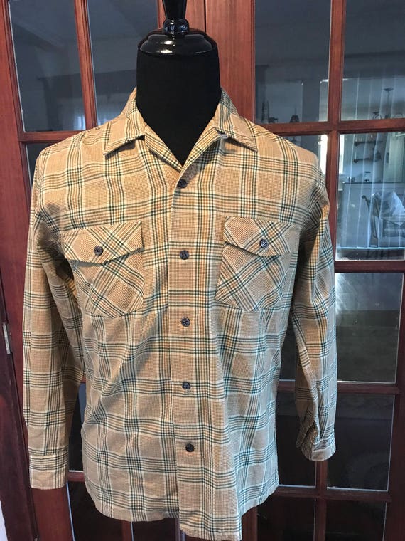 JCPenney, Vintage 1990’s JC Penney Wool Towncraft Long Sleeve Button Dress Shirt