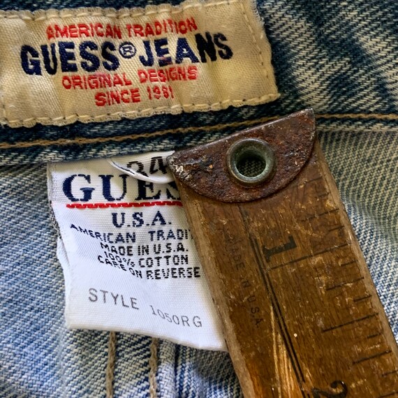 Vintage 1990’s Guess Denim Jeans - image 7