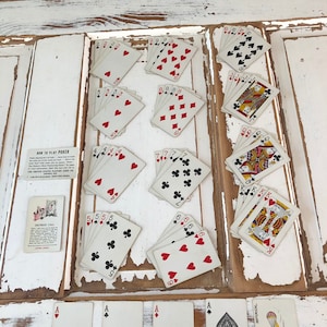 Vintage 1939 Complete Deck of United States Playing Card Co. Cards
