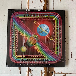 Vintage 1980 Journey Departure Vinyl Album