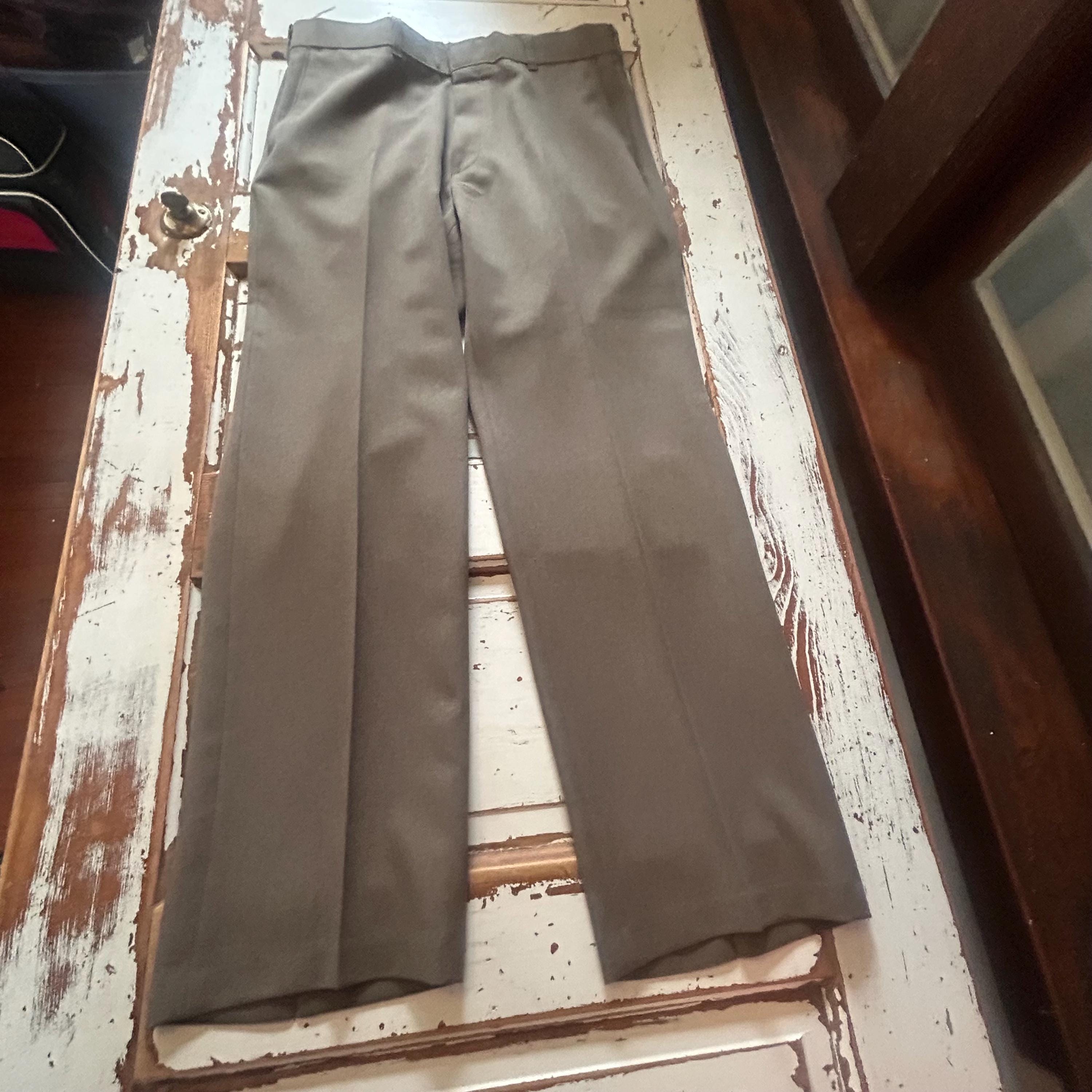 Vintage 1980's or 1990's Levi's ACTION SLACKS Polyester Pants - Etsy