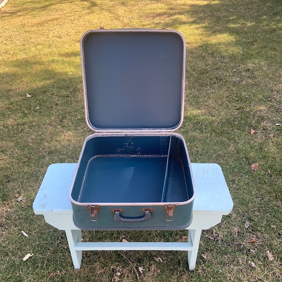 ヴィンテージ 1960 年代 希少 スネアドラム ケース ブルー 再利用