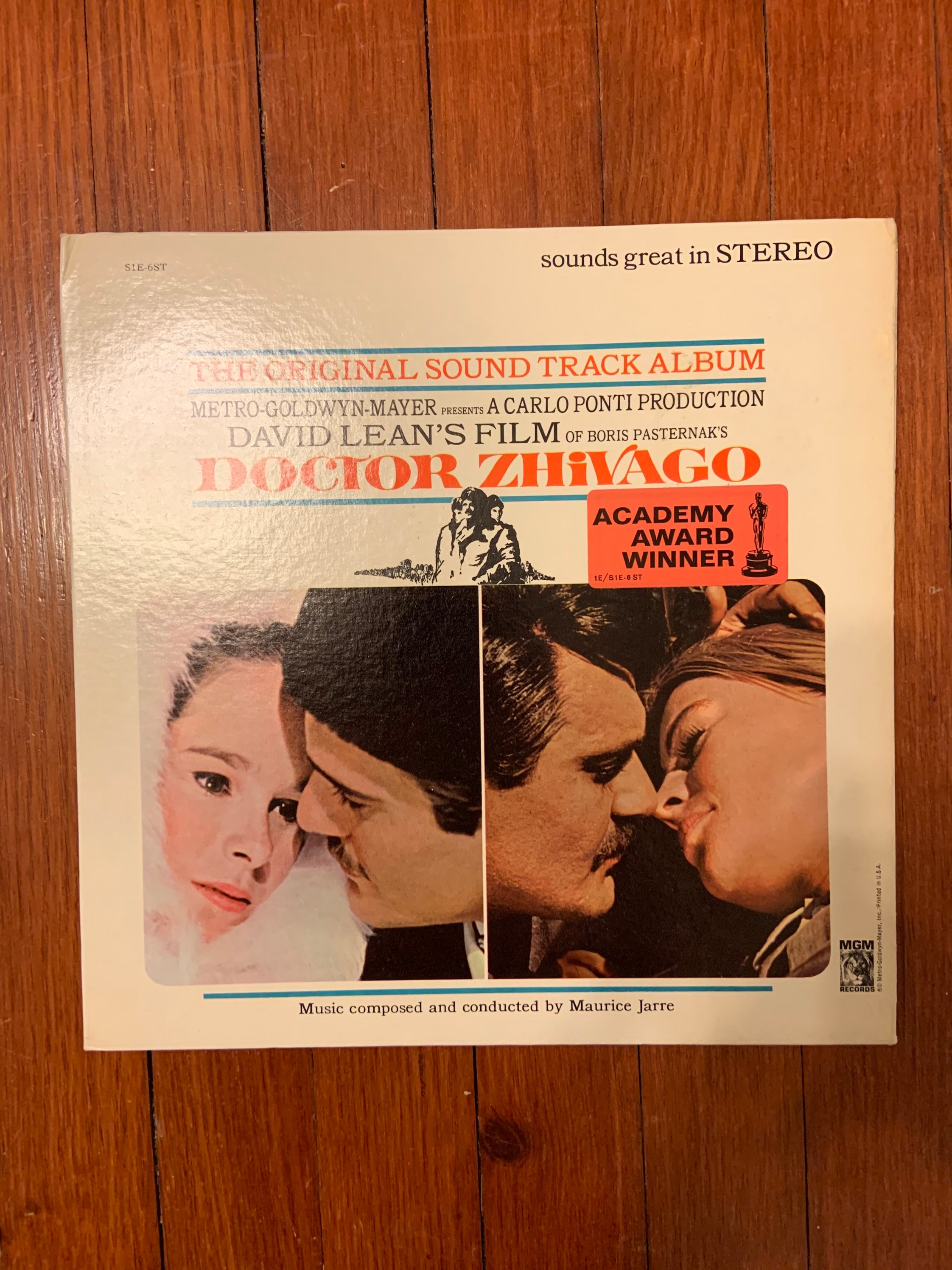 ドクトル・ジバゴ 透明レコード付き ヴィンテージ 1965 ドクトル・ジバゴ オリジナルサウンド