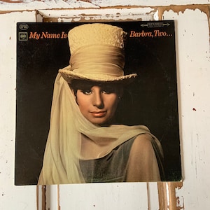 Vintage 1965 Vinyl Album Barbra Streisand My Name is Barbra 2