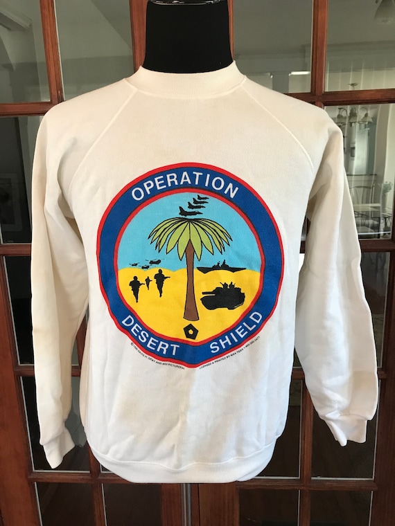 Vintage 1990 Operation Desert Shield Sweatshirt