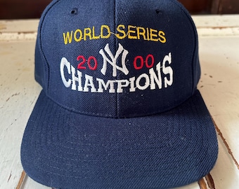 Gorra ajustable con parte trasera de los New York Yankees Navy