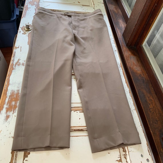Vintage 1980s Mens Sansabelt Polyester 