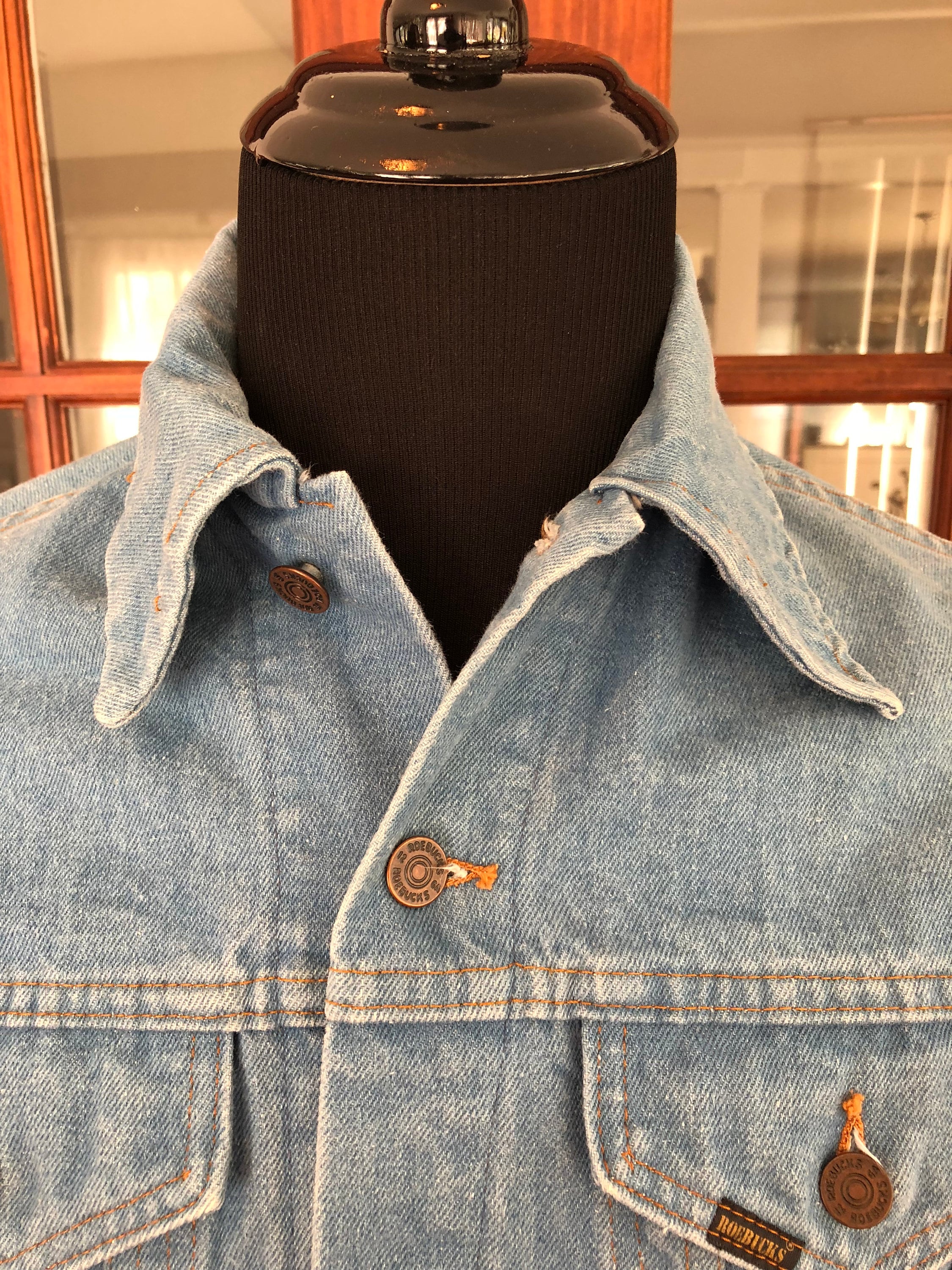 Vintage 1960's or 1970's Sears and Roebuck's Western Wear Denim