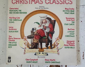 Klasyczny, świąteczny album winylowy z 1977 roku, Capitol Records
