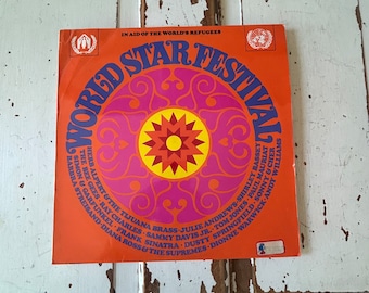 Various Artists Worldstar Festival   Record Album Vinyl LP 1969