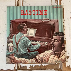 Vintage 1953 Ragtime Reinhold and Olsen  Brothers Vinyl Album