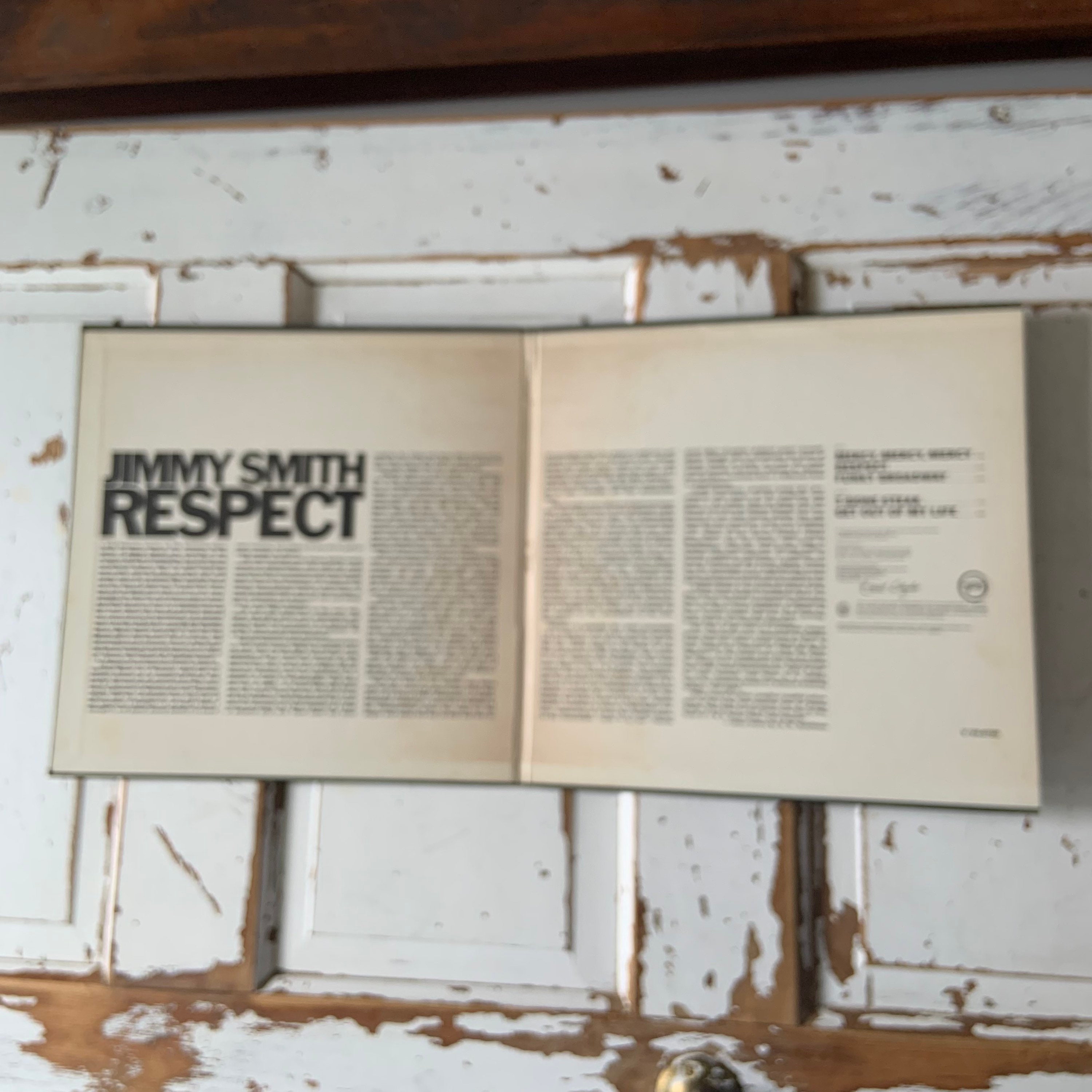 Vintage 1967 Vinyl Album Respect by Jimmy Smith - Etsy