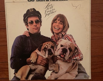 Vintage Captain & Tennille Love Will Keep Us Together 12” Record Album 1975