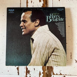 1970 “This Is Harry Belafonte” 2 LP Vinyl Vintage Records