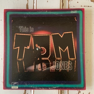 Vintage 1969 Vinyl Album This Is Tom Jones