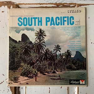Vintage Vinyl Record Album Al Goodman and His Orchestra South Pacific