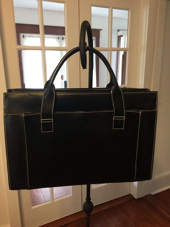 Vintage Samsonite Leather Briefcase Bag