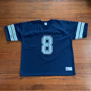 Vintage 90s Troy Aikman #8 Dallas Cowboys Jersey