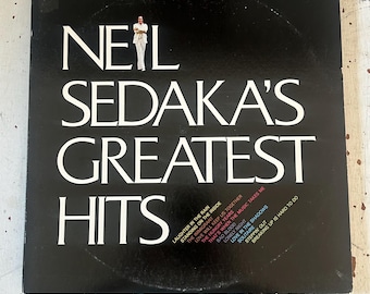 1977年製 ニール・セダカのグレイテスト・ヒッツ LPレコードアルバム