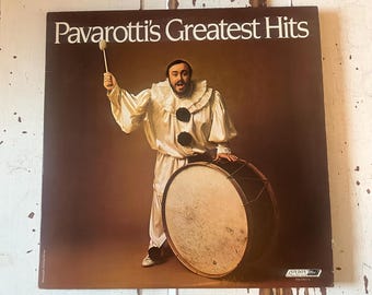 Vintage 1980 Vinyl Album Pavarotti’s Greatest Hits