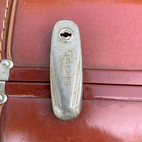 Vintage 1940’s / 1950’s Gateway Luggage Suitcase - image 10