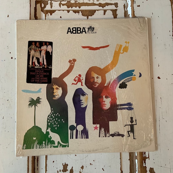 Vintage 1977 Vinyl Album Abba “the Album” Atlantic Records - Etsy