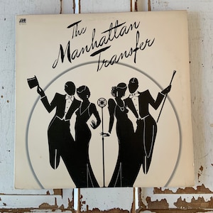 Vintage 1975 The Manhattan Transfer LP The Manhattan Transfer