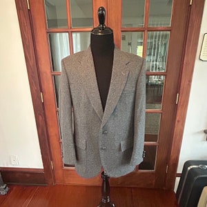 Vintage Farah 1980&#39;s 1990&#39;s Sport Coat Wool Blazer 40Reg