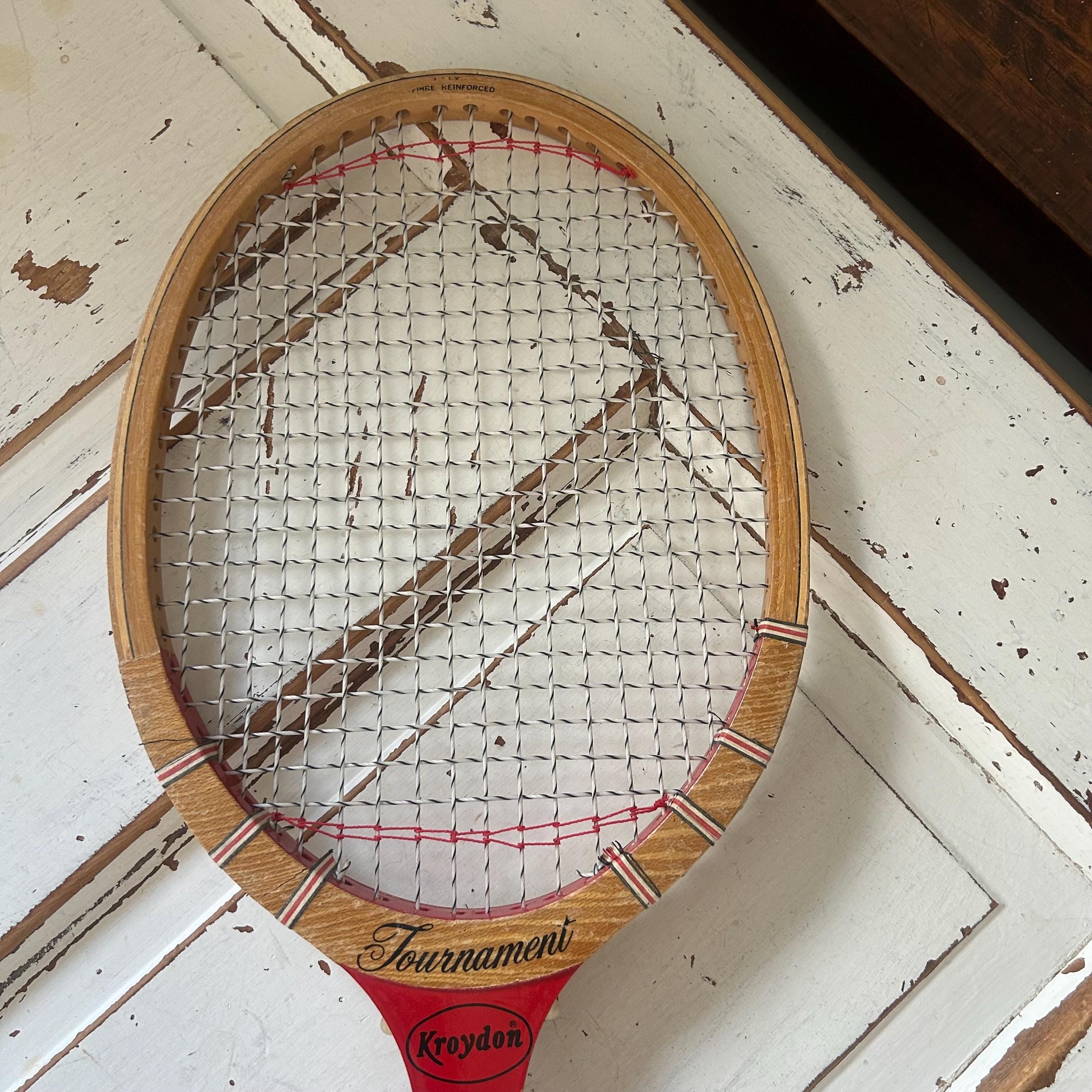 Raquette de tennis en bois Kroydon Tournament vintage des années 1970 ou 1980 - Canada