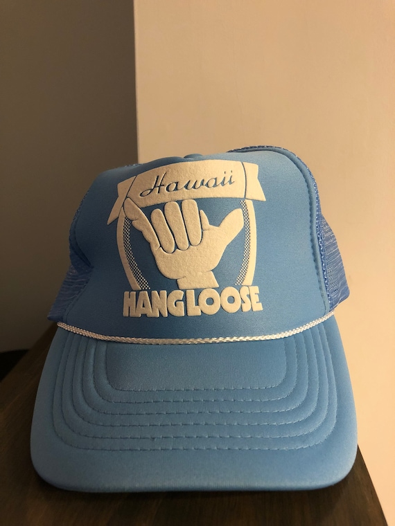 Vintage 1990’s SnapBack Trucker Hat Hawaii Hang Lo